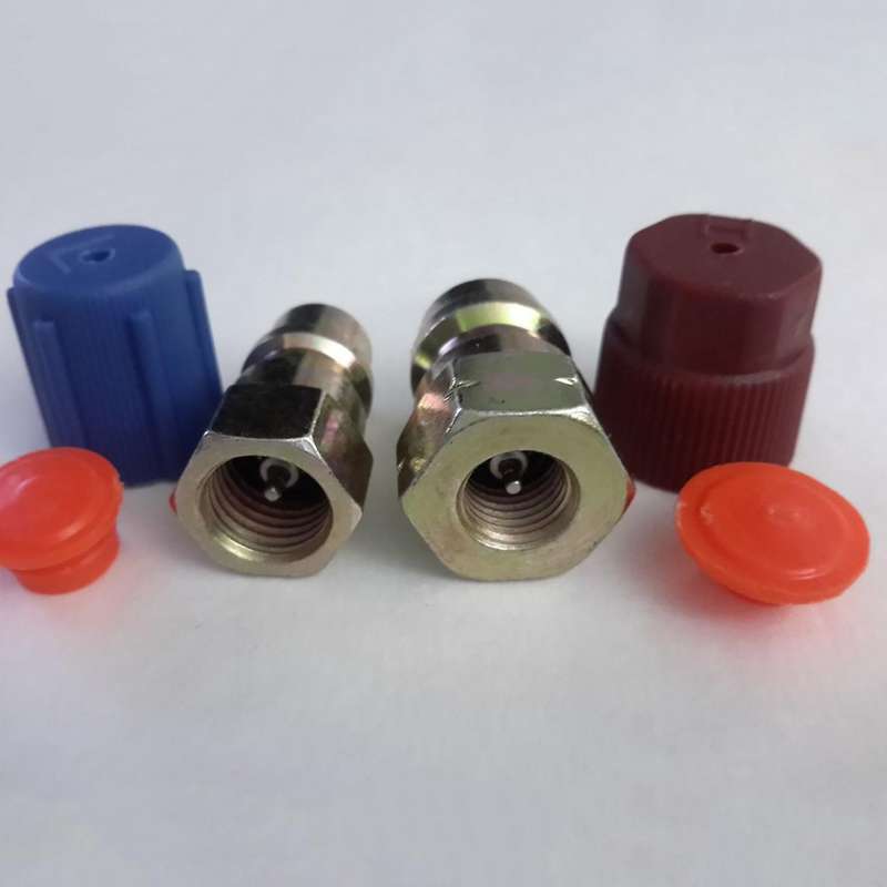 Car Auto Ac High / Low Adapters Conversion Kit with Manual Couplers