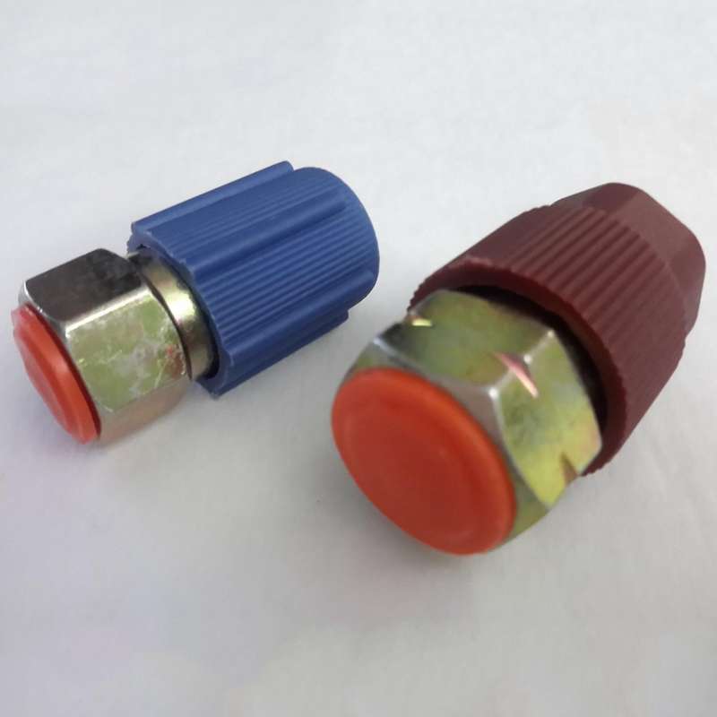 Car Auto Ac High / Low Adapters Conversion Kit with Manual Couplers