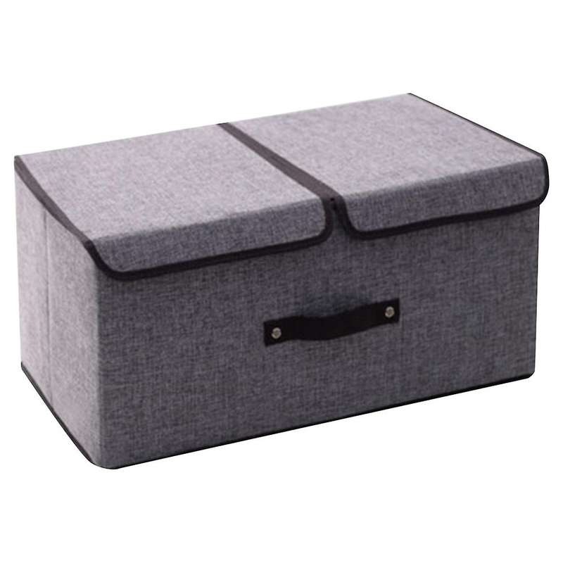 Fabric Cotton Linen Container Household Wardrobe Organizer