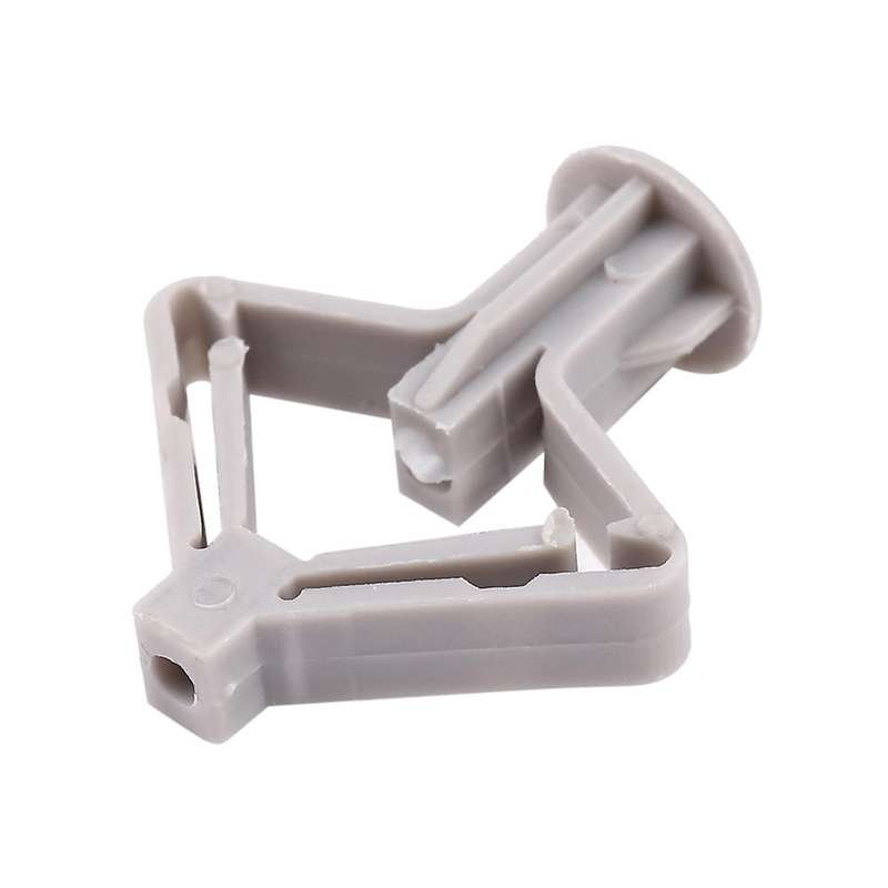 100pc Poly Plasterboard Anchor Plastic Expansion Tube Pipe with Screw