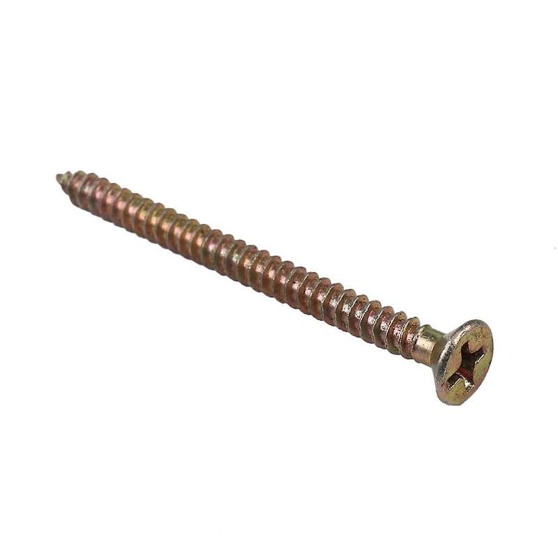 100pc Poly Plasterboard Anchor Plastic Expansion Tube Pipe with Screw