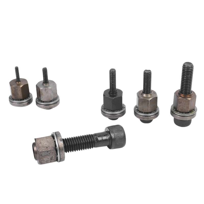 6pcs Hand Rivet Nut Head Installation Manual for M3 M4 M5 M6 M8 M10