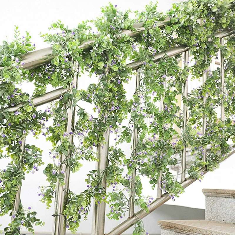 2packs 6ft Artificial Greenery Vine Plant for Wedding Arch Wall Decor