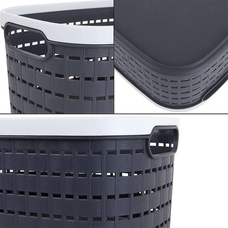 5 Pcs Storage Basket,storage Boxes for Kitchen,bathroom&cabinet,gray