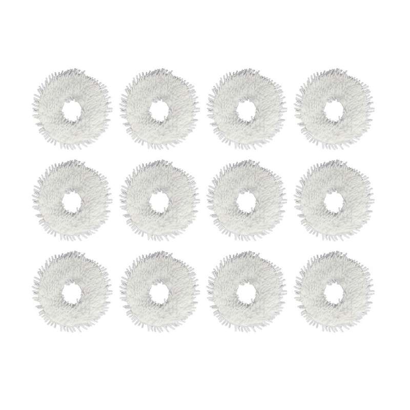 12 Pcs Mop Cleaning Pad Mop Cloth for Ecovacs N9+/k10 Robot Parts