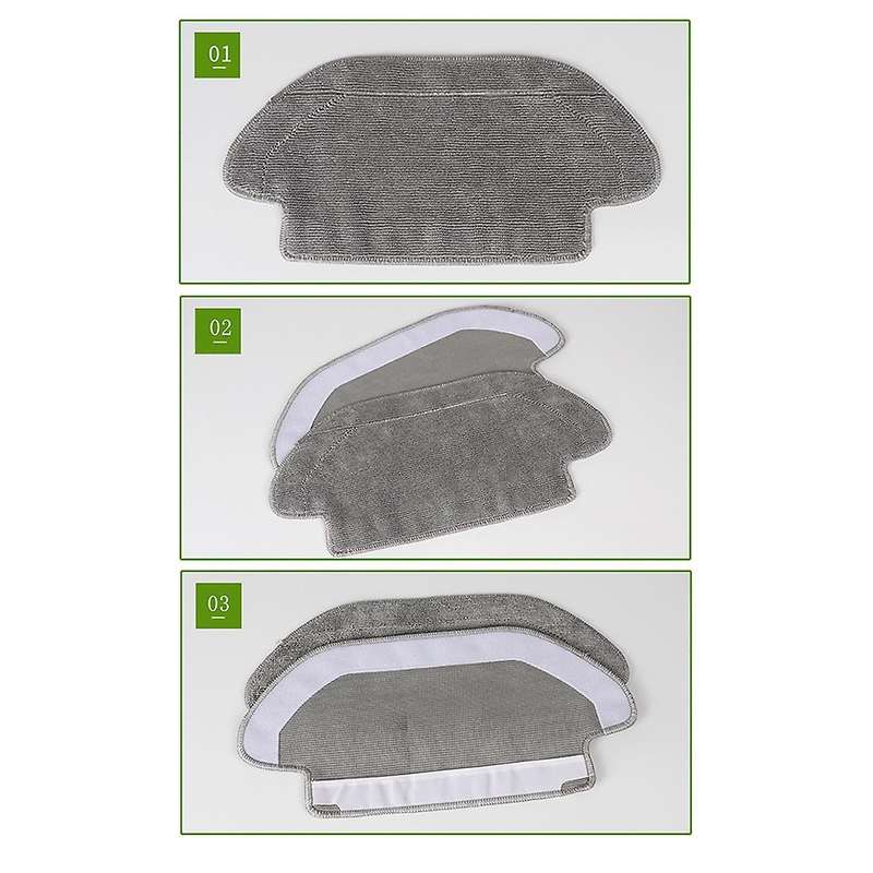 12pcs Wet-dry Mop Cloth Pad for Xiaomi Mijia Styj02ym Viomi V2 Pro