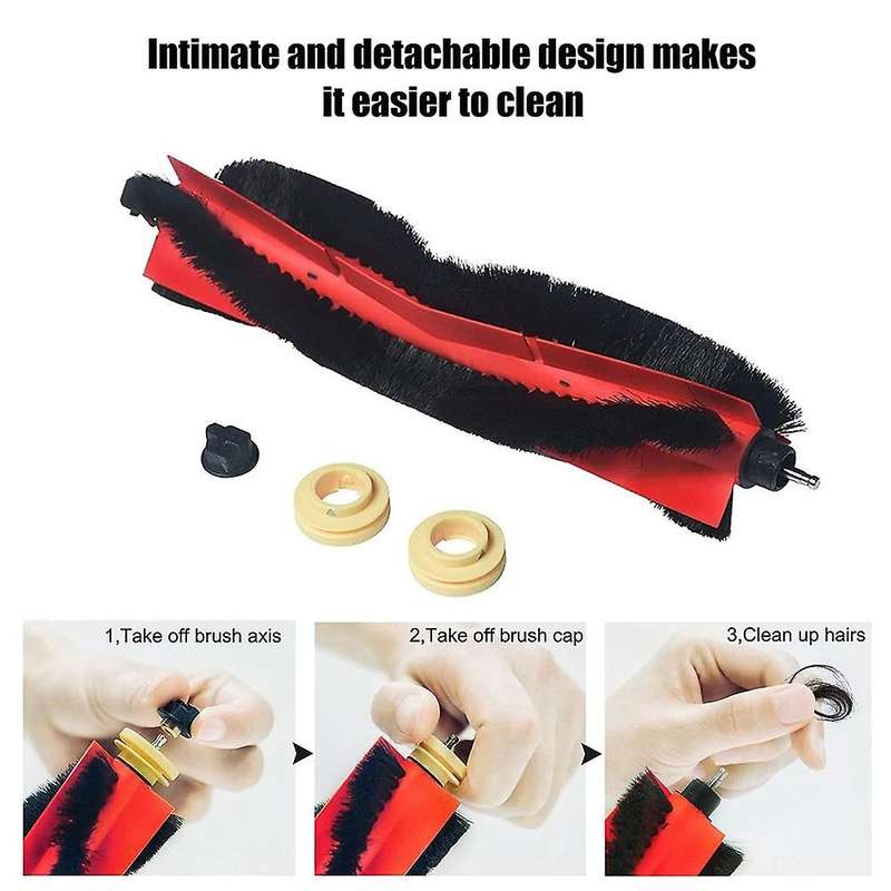 For Xiaomi Roborock S5 Max S50 S55 S6 S6 Parts Hepa Filter Main Brush