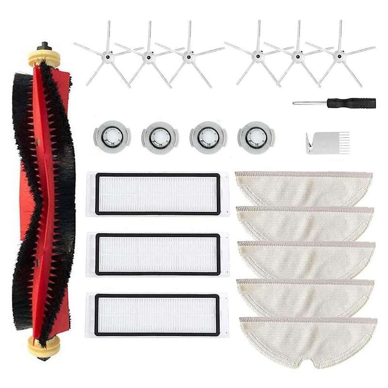 For Xiaomi Roborock S5 Max S50 S55 S6 S6 Parts Hepa Filter Main Brush