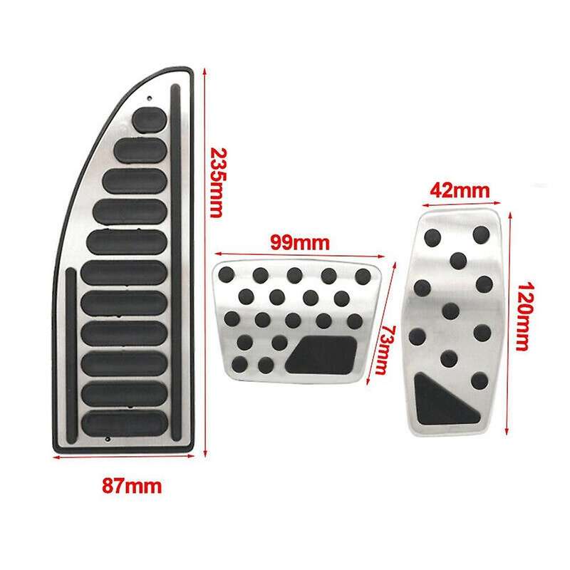 Stainless Steel Accelerator Pedal for Jeep Renegade Compass 2017-2020