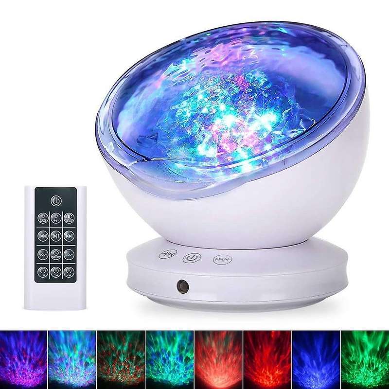 Night Light with Adjustable Lightness Remote Control Timer,white