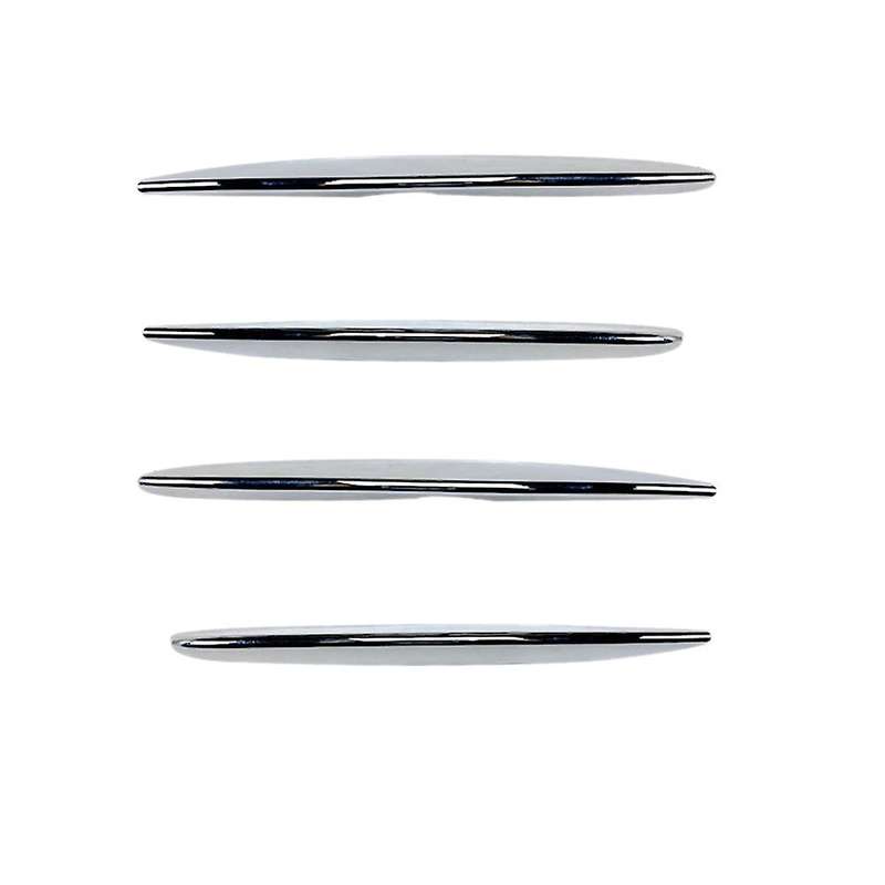 Bumper Splitter Spoiler Canards Cover for Mercedes-benz Chrome