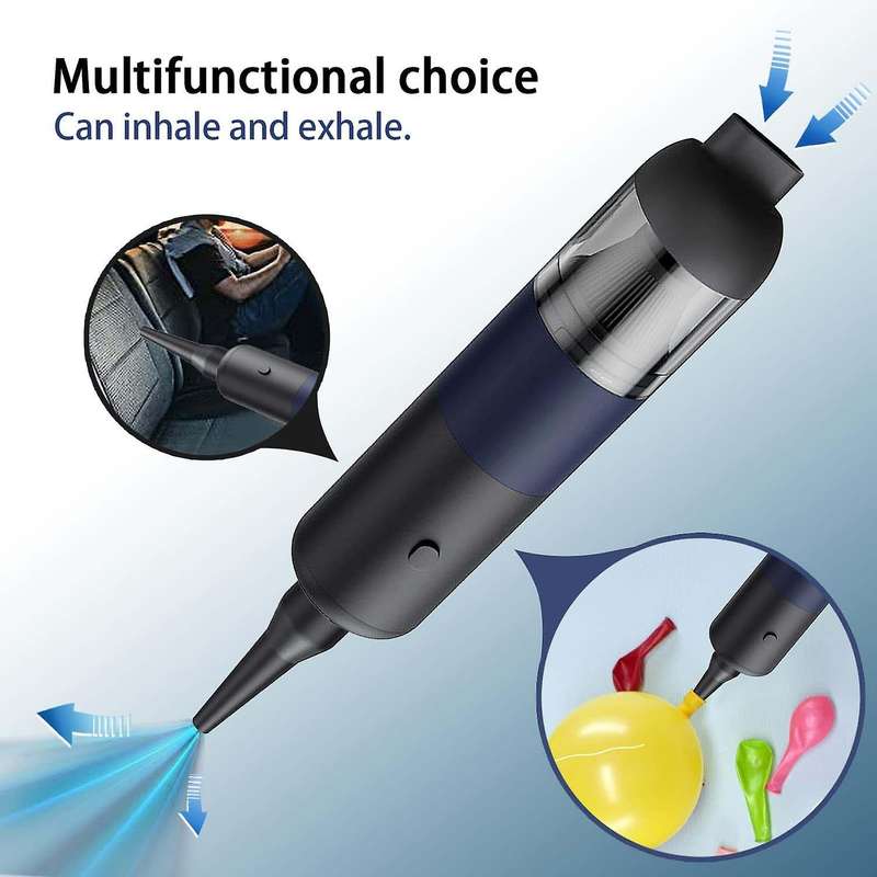 Car Vacuum Cleaner 12000pa,handheld Vacuum Cordless 120w High Power