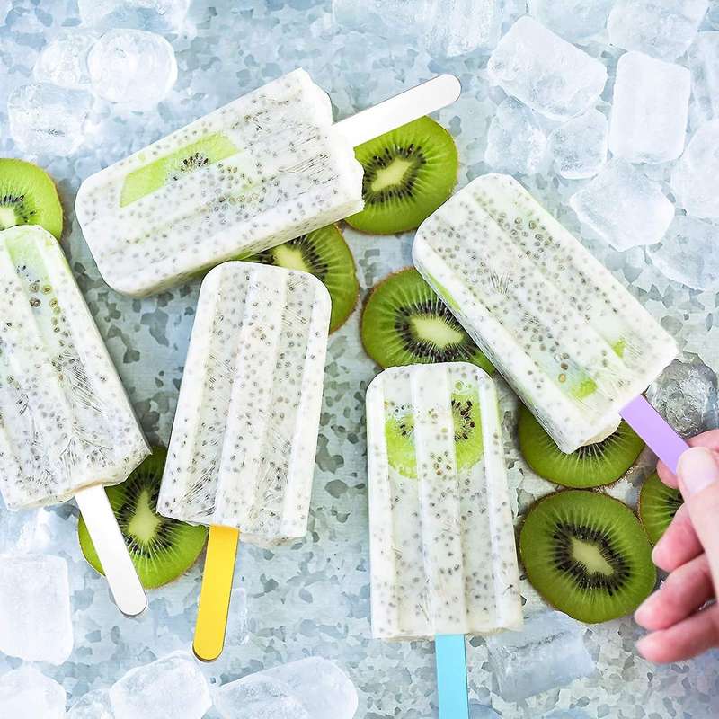 100 Pcs Acrylic Cakesicle Popsicle Sticks Ice Cream Stick Reusable