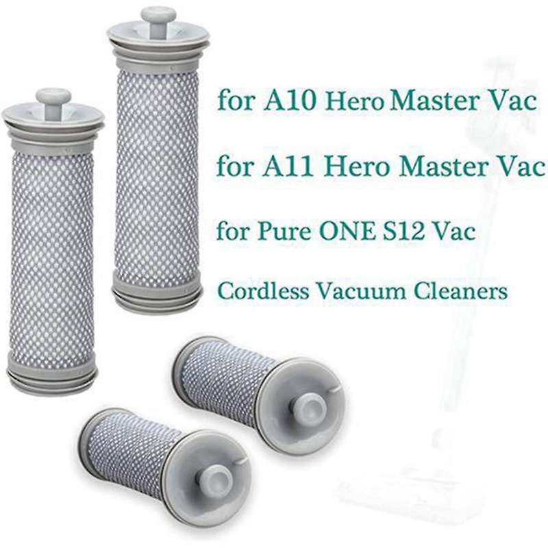 4 Pack Replacement Filter for Tineco A11 Master/hero A10 Master/hero