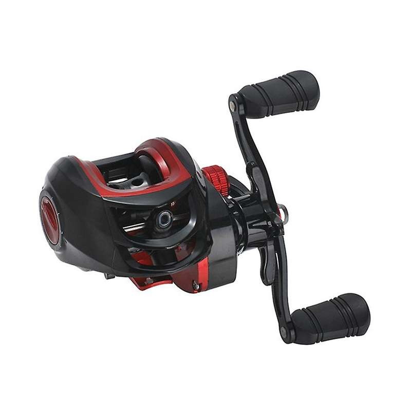 Black Red Water Drop Wheel Submissive Fishing Wheel 10.1 Right Hand