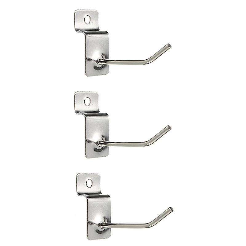 75 X Slatwall Single Hook Pin Shop Display Fitting Prong Hanger 50mm