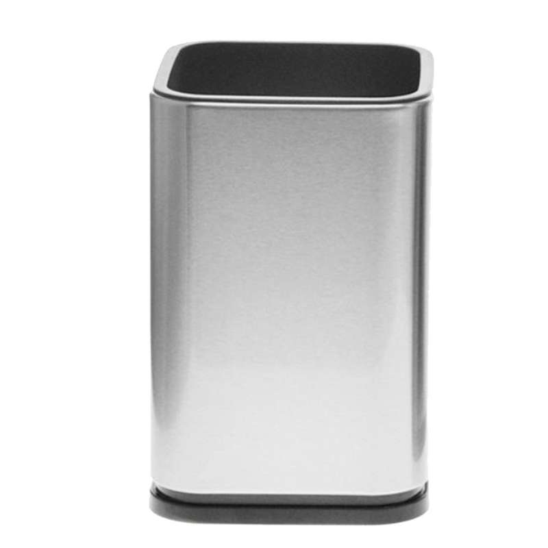 Stainless Steel Kitchen Utensil Holder, Modern Rectangular ,17x11cm