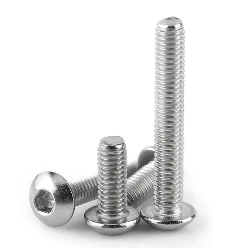 1020pcs M3 Hex Socket Screw Nut Screws Nuts Assortment Kit Fastener