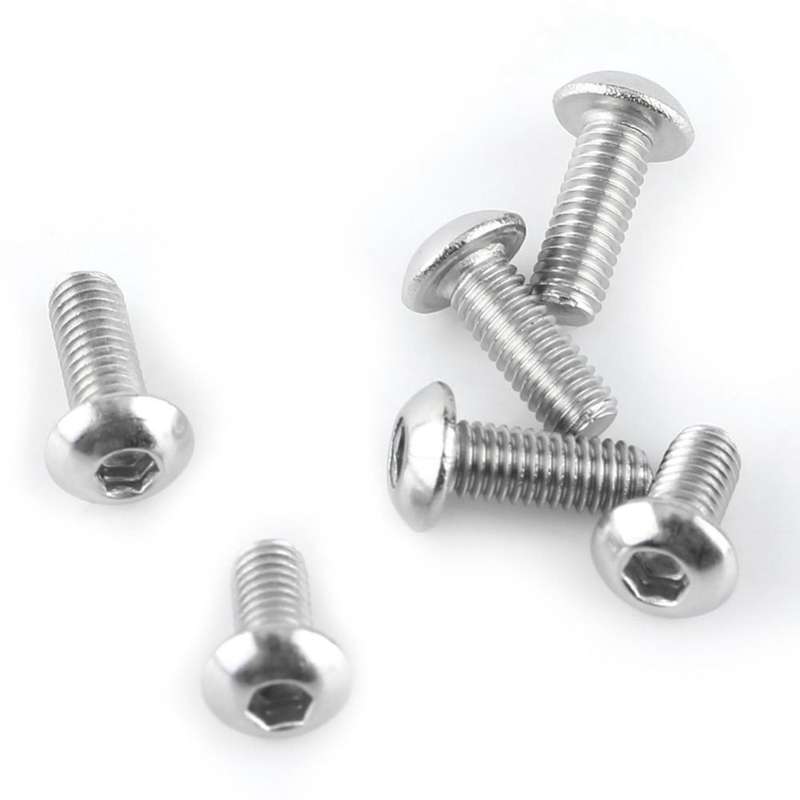 1020pcs M3 Hex Socket Screw Nut Screws Nuts Assortment Kit Fastener