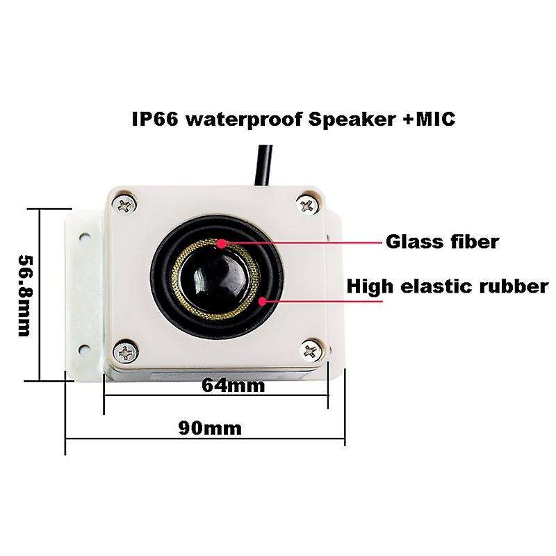 Microphone Speaker Device for Security Camera Outdoor Waterproof