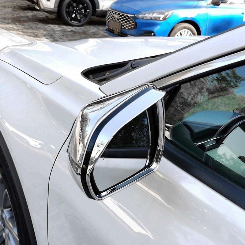 For Ford Evos 2022 Car Side Door Rearview Mirror Cover Trim Caps,2pcs