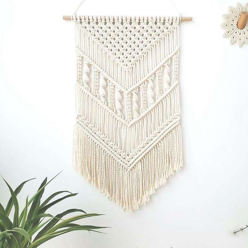 Macrame Wall Hanging Woven Tapestry,for Kids Room Wedding Ornament