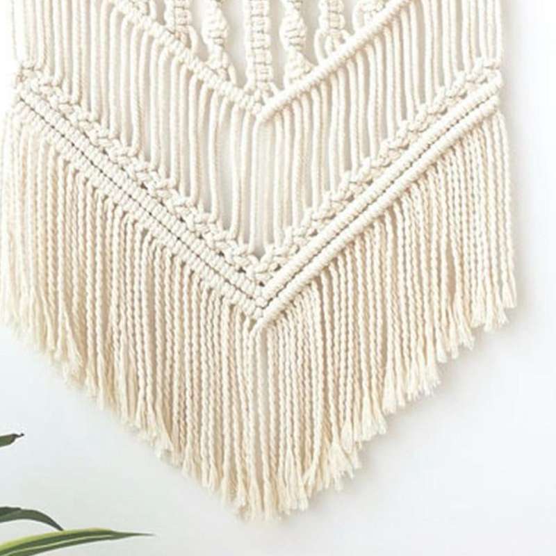Macrame Wall Hanging Woven Tapestry,for Kids Room Wedding Ornament