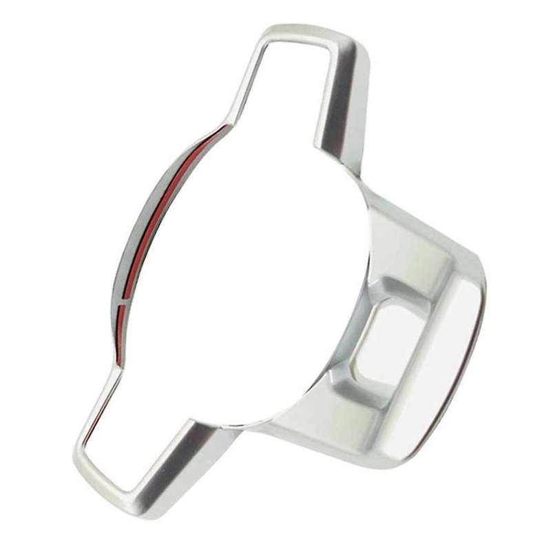 Car Carbon Fiber Steering Wheel Panel Cover Trim Decoration Frame