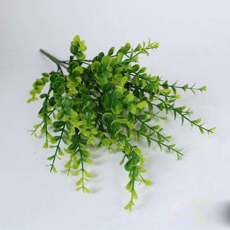 20 Pack Artificial Greenery Outdoor Eucalyptus Plants Boxwood Shrubs