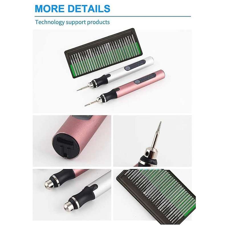 Rechargeable Cordless Mini Engraver Pen Diy Engraving Tool Kit A