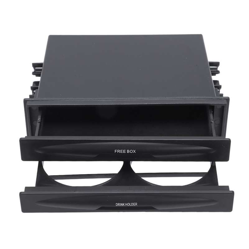Universal Car Radio Pocket Kit Drink Cup Holder Storage Box