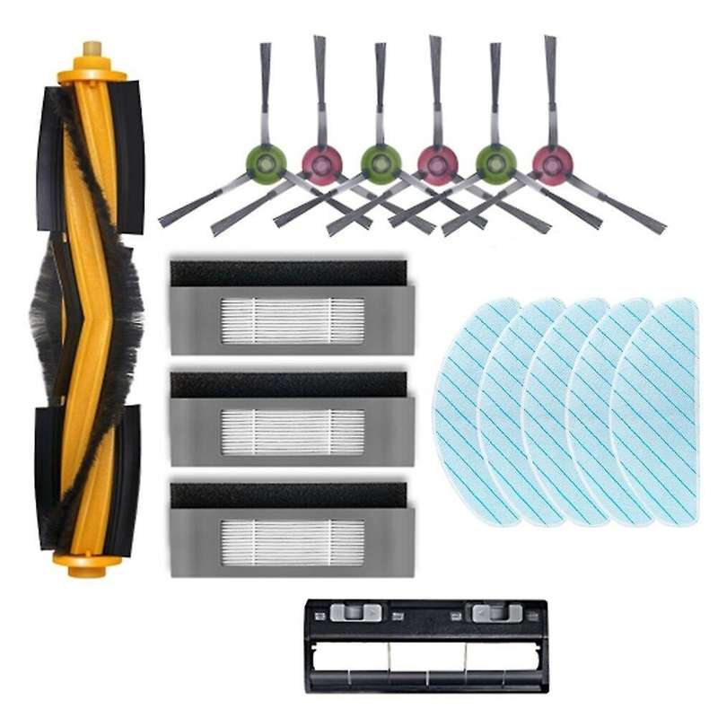 16pcsfor Ecovacsdeebott9t9maxt9 Powert10withbrushdustbox
