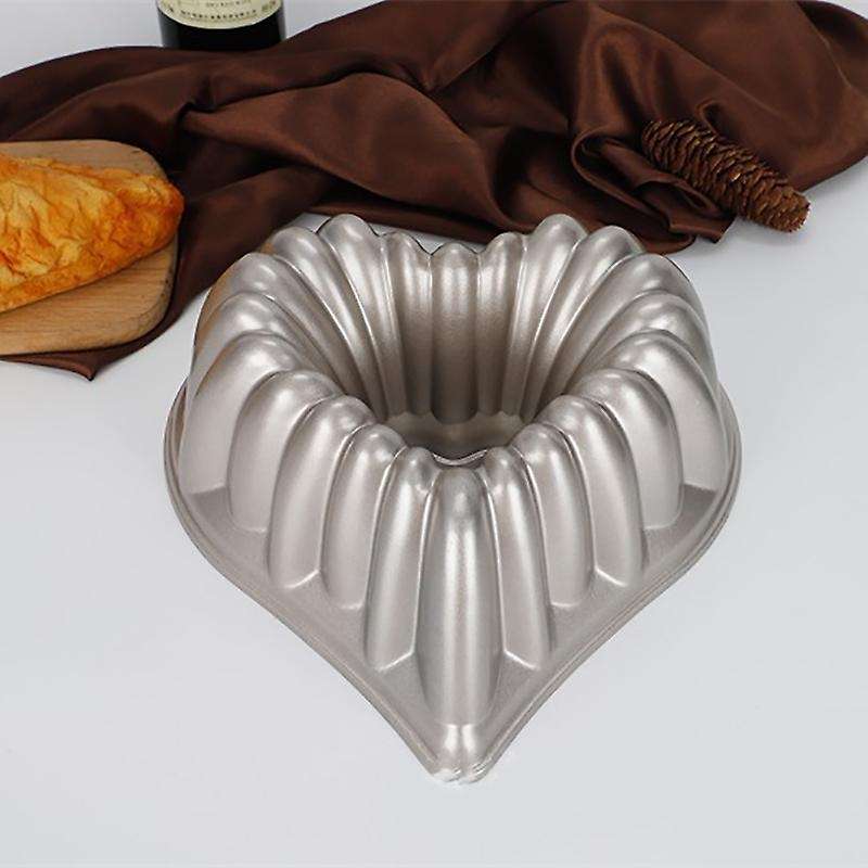 Charlotte Heart Cake Pan,aluminum Cake Mold Kitchen Cake Baking Tool