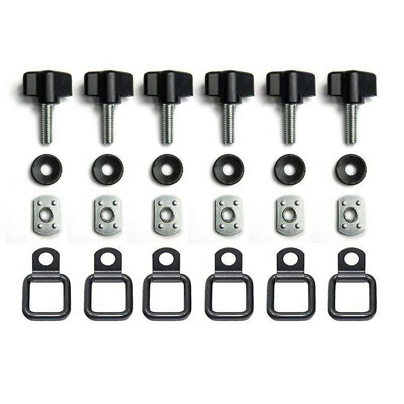 Hardtop Quick Removal Thumb Screw D-rings Kit