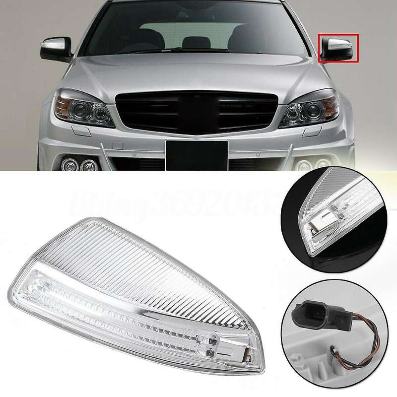 Door Wing Mirror Turn Signal Light for Mercedes-benz W204 W164- Left
