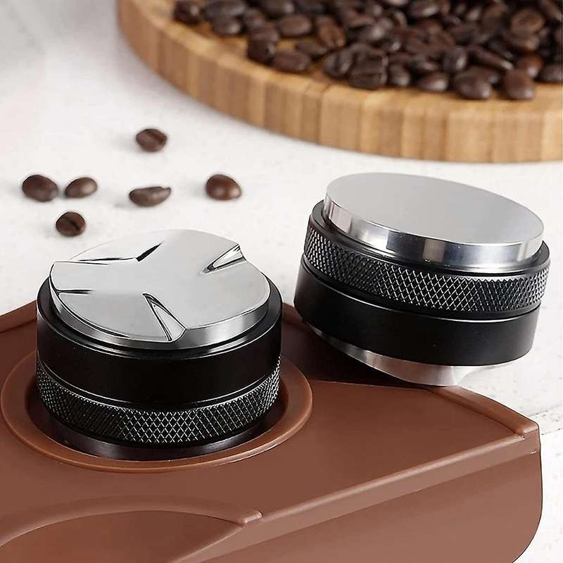 53mm Coffee Tamper and Dosing Funnel Set, Fits Espresso Hand Tampers
