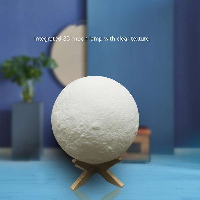3 D Printing Moon Light Remote Control Timing 7-color Bluetooth