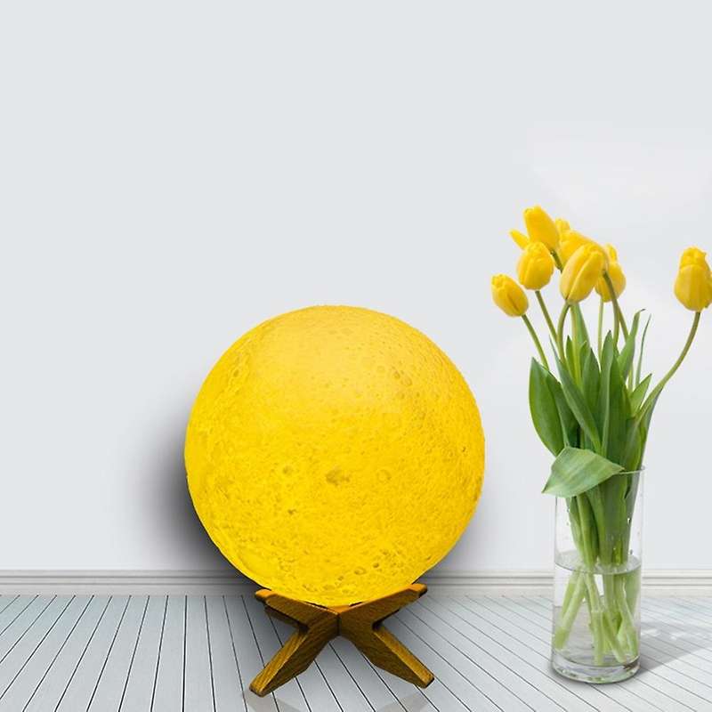 3 D Printing Moon Light Remote Control Timing 7-color Bluetooth