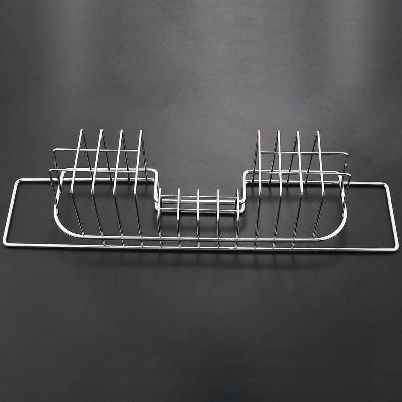 Stainless Steel Kitchen Tray Dish Drainer Drying Rack Sink Holder