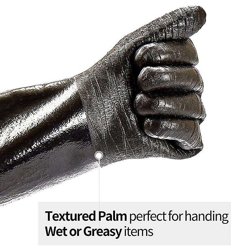 High Heat Gloves Griller Insulated Cooking Gloves for Barbecue 17inch