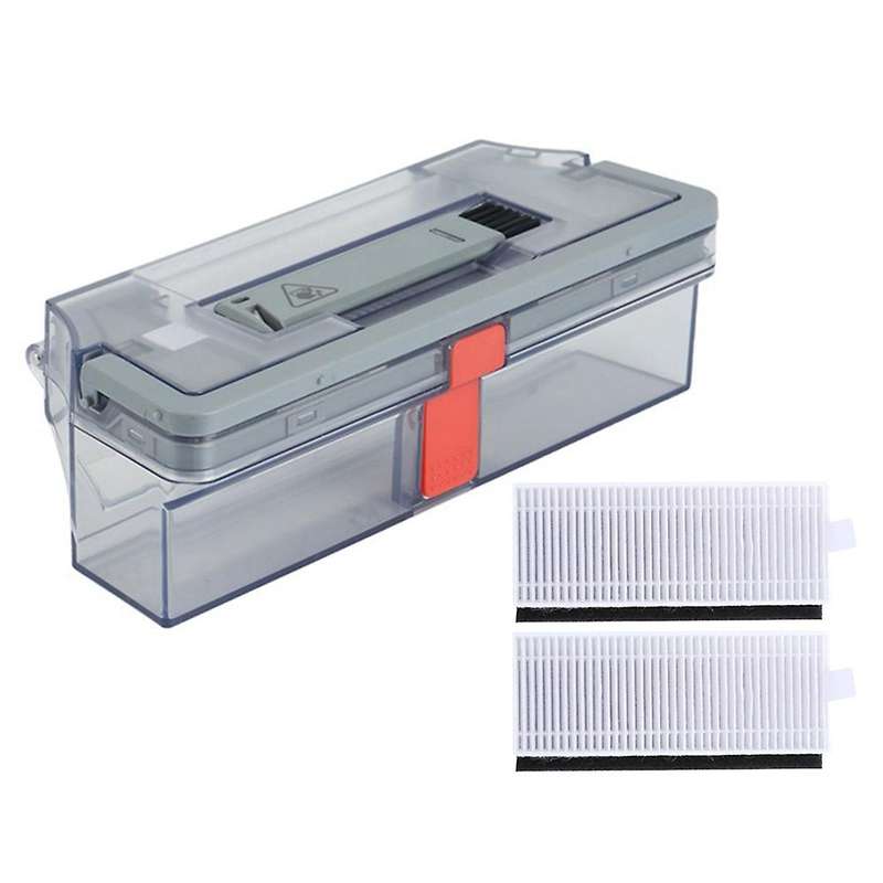 3pcs Dust Box Filter for Ecovacs Deebot N9+ Robot Vacuum Cleaner