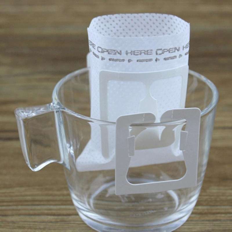 200pcs Hanging Drip Coffee Powder Paper Filters Hanging Ear Drip Bag