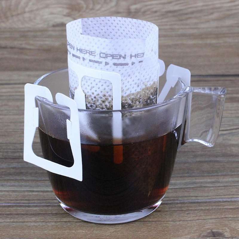 200pcs Hanging Drip Coffee Powder Paper Filters Hanging Ear Drip Bag