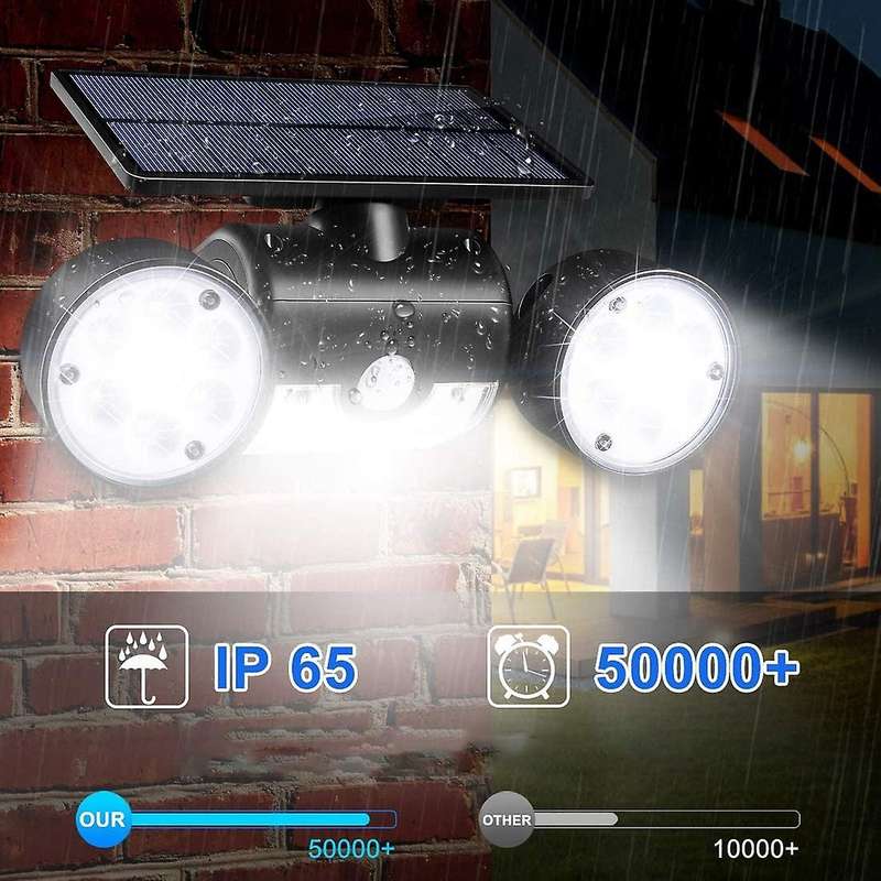Solar Lights Led Flood Lights for Outdoor Yard Garden Patio Garage