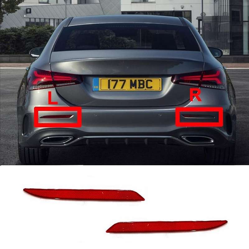 Rear Bumper Reflector Light Trim for Mercedes-benz Z177 19-21, L+r