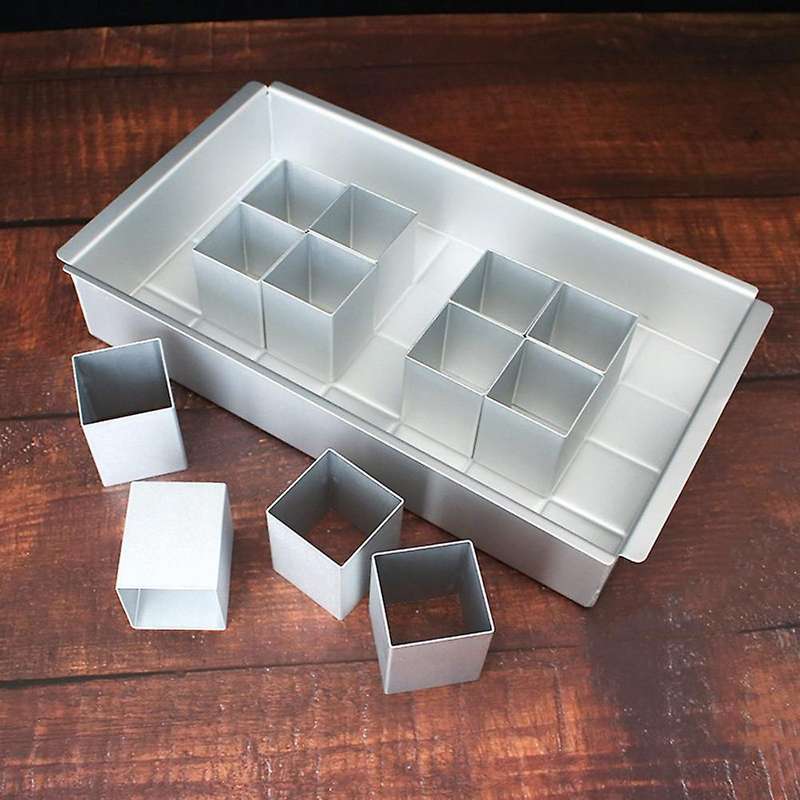 Aluminum Baking Mold Rectangle Number Letter Cake Diy Baking Mold