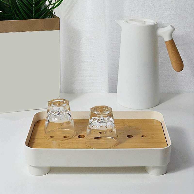 Mini Bamboo Chinese Gongfu Tea Tray Table Box