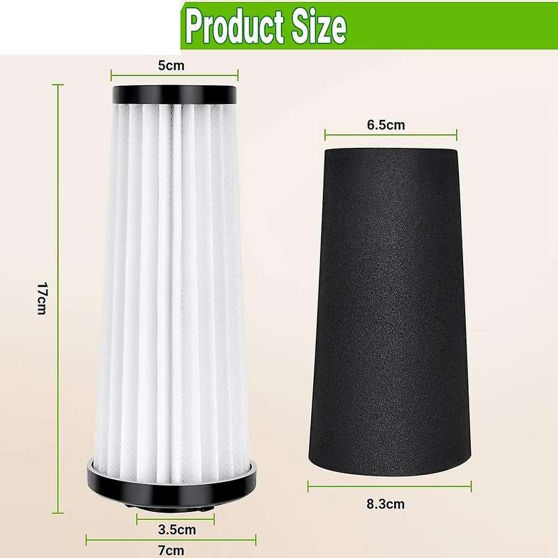 F112 Replacement Hepa Filters for Dirt Devil Endura F111 F112 Ud70161