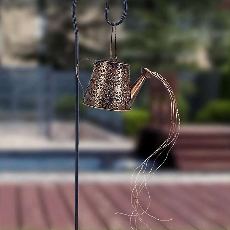 Solar Lights for Outdoor Garden Lamps Watering Can Solar Fairy Lights