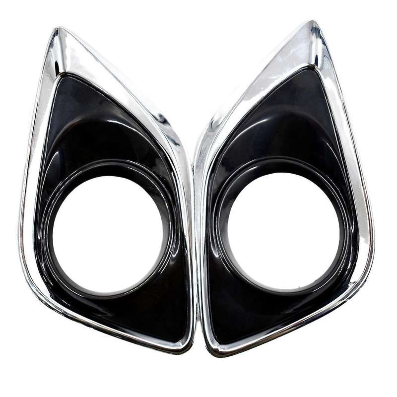 2pcs Car Front Bumper Fog Light Cover for Toyota Venza 2013-2016